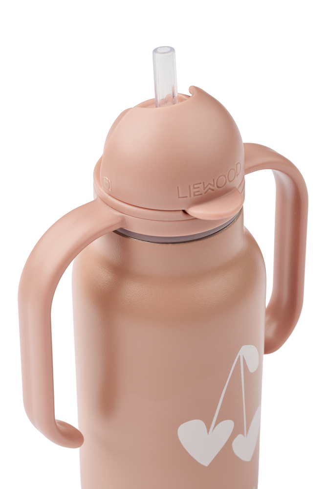 Kimmie Water Bottle 250 ml Sweethearts / Pale tuscany - SS26