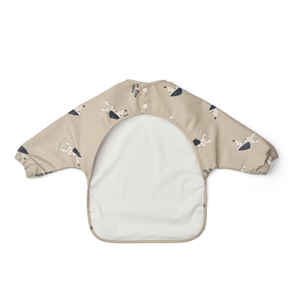 Merle Printed Cape Bib - Dakota Dog / Mist - AW26