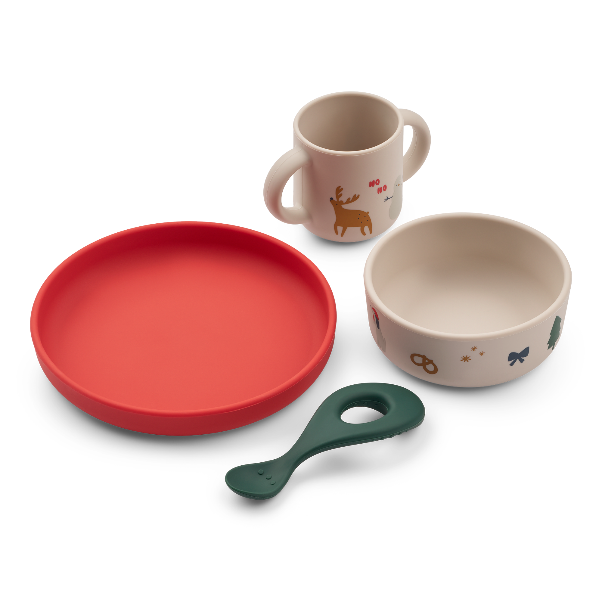 Vivi Printed Tableware Set - Holiday / Sandy -XMAS 26