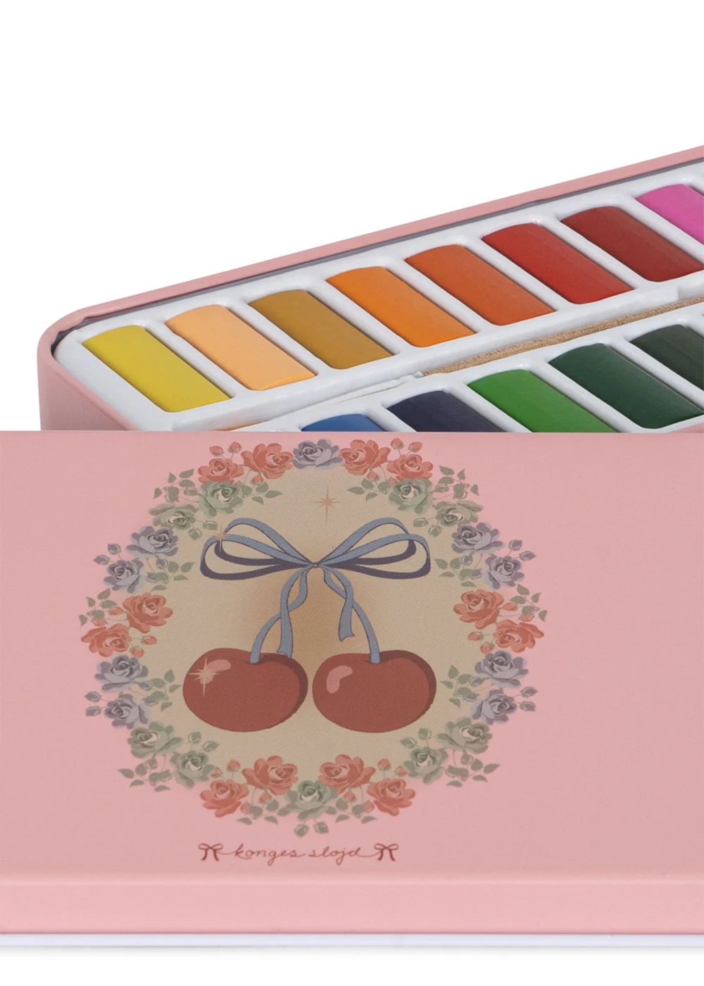 Konges Sløjd Cherry Bue Water Colors Tin Box