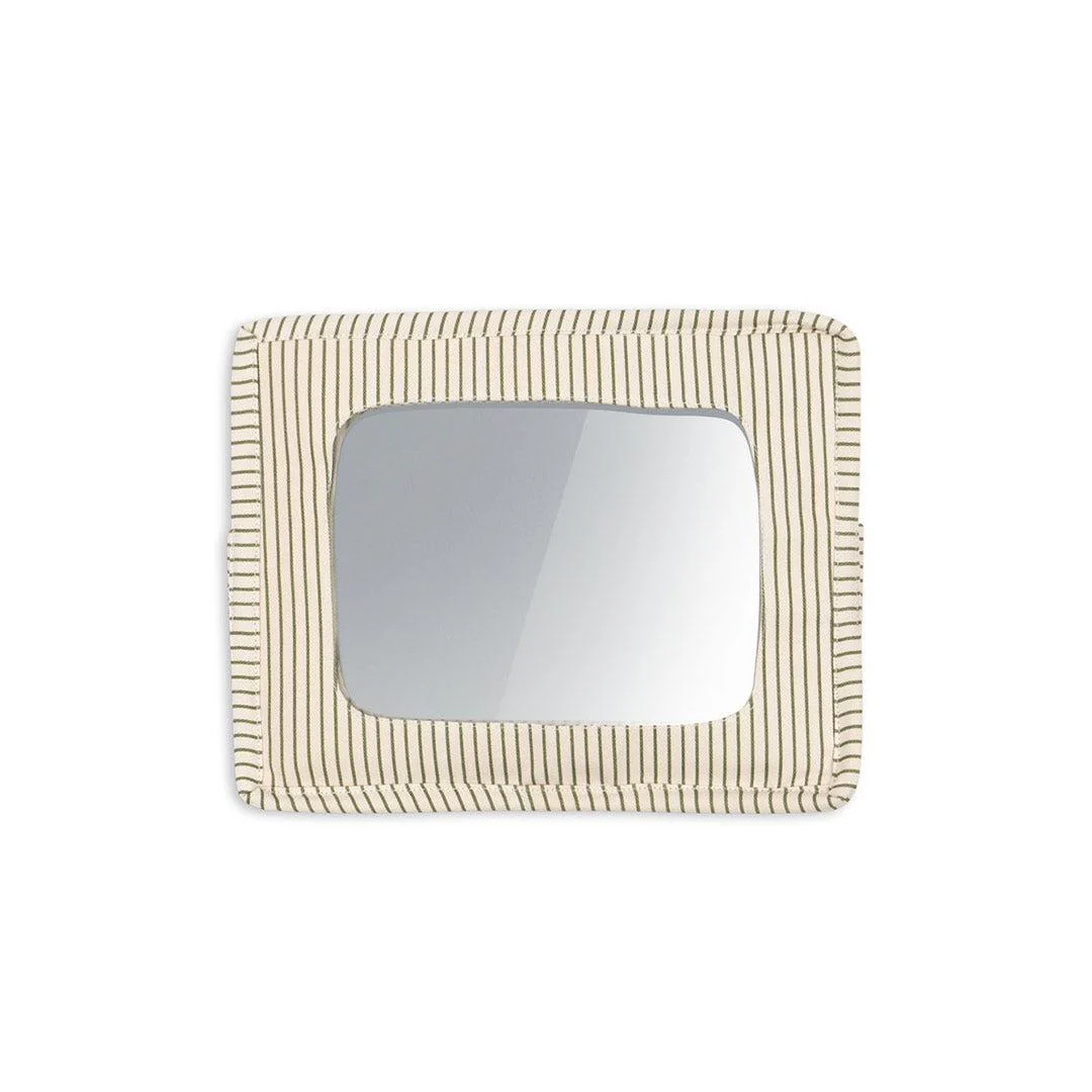 CAR MIRROR AND TABLET HOLDER TEA STRIPE - SS25