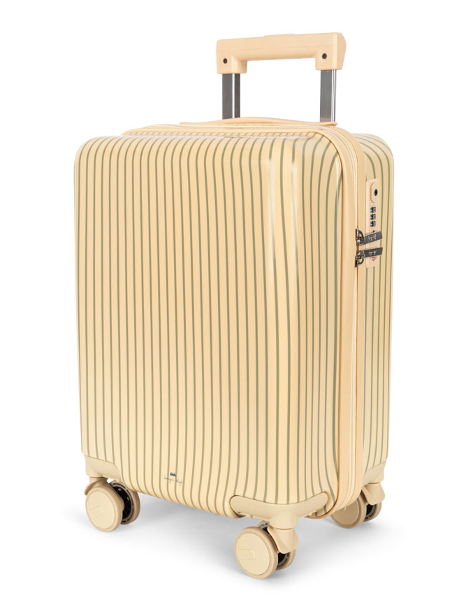 TRAVEL SUITCASE TEA STRIPE - AW25