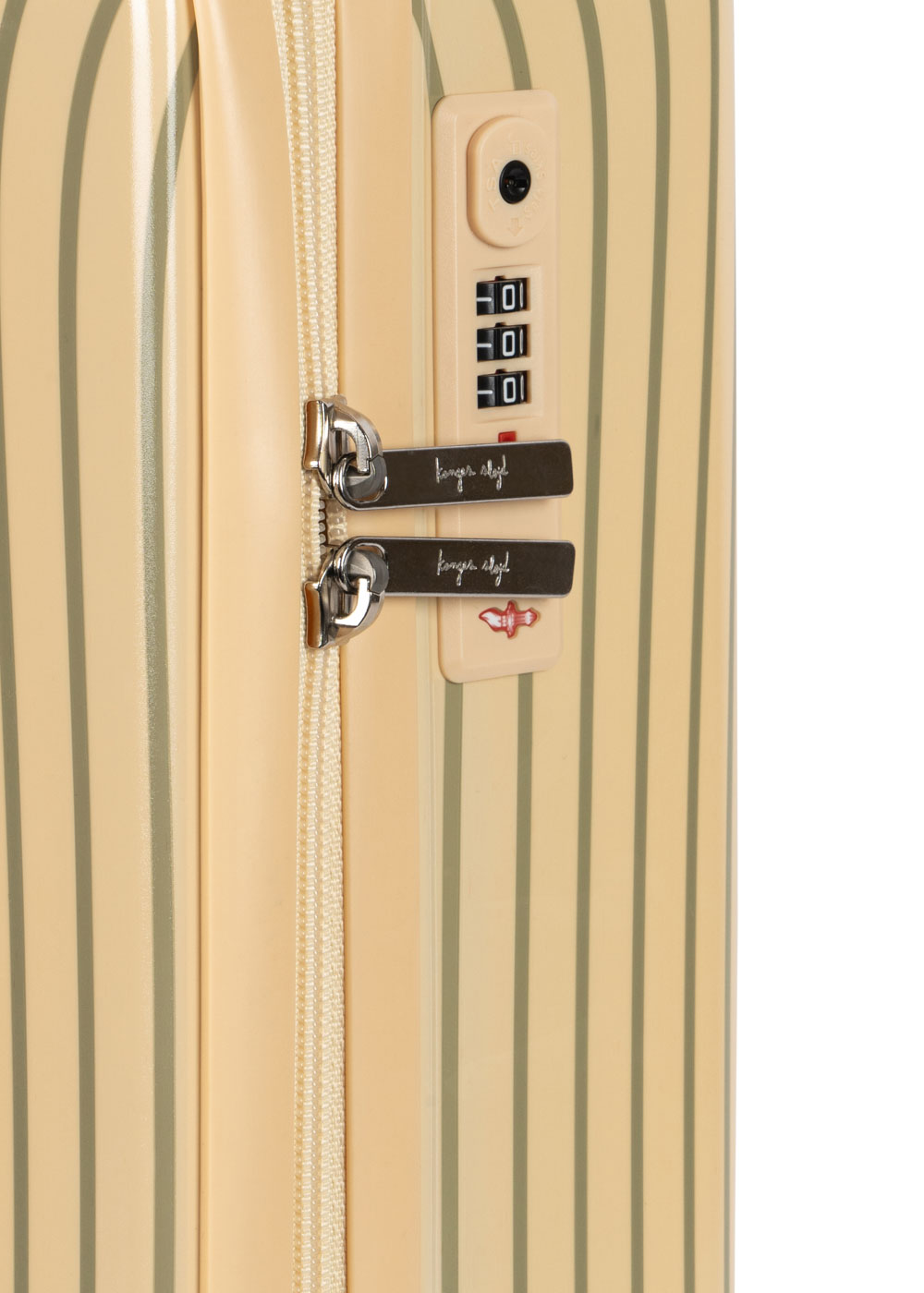 TRAVEL SUITCASE TEA STRIPE - AW25