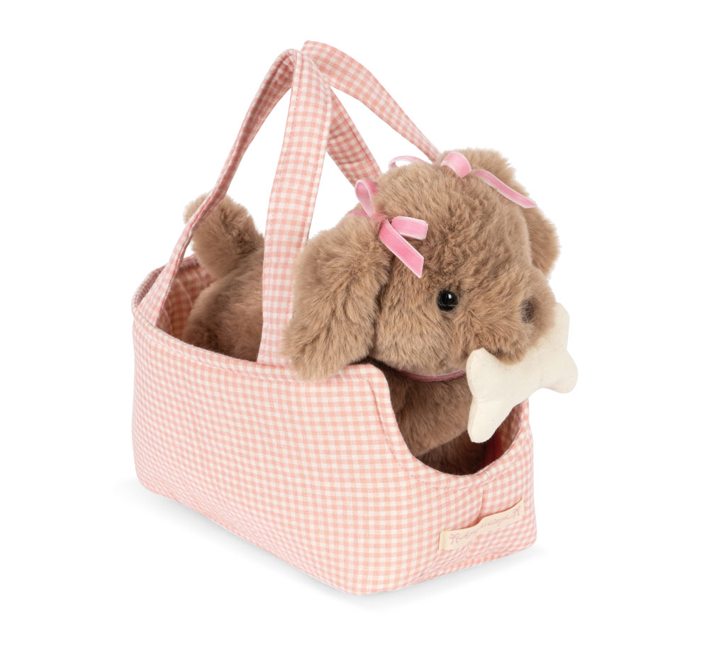 MAUDE PUPPY PINK CHECK - AW25