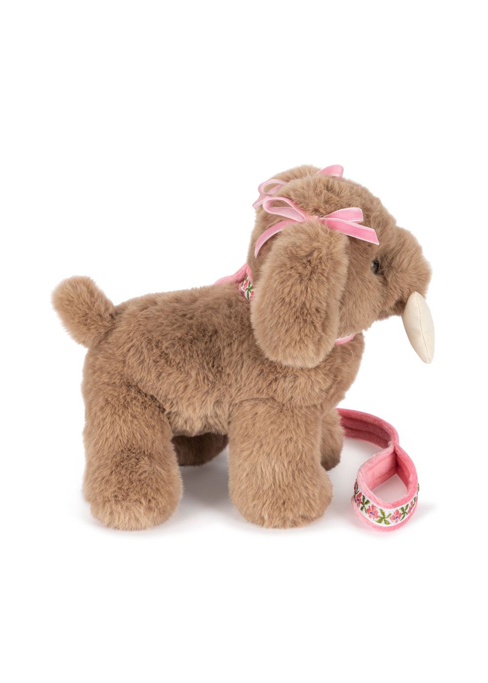 MAUDE PUPPY PINK CHECK - AW25