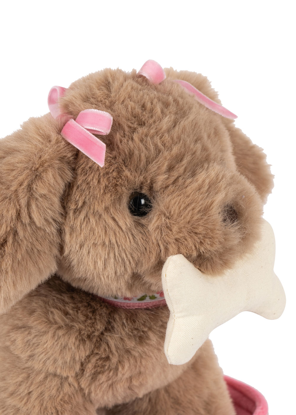 MAUDE PUPPY PINK CHECK - AW25