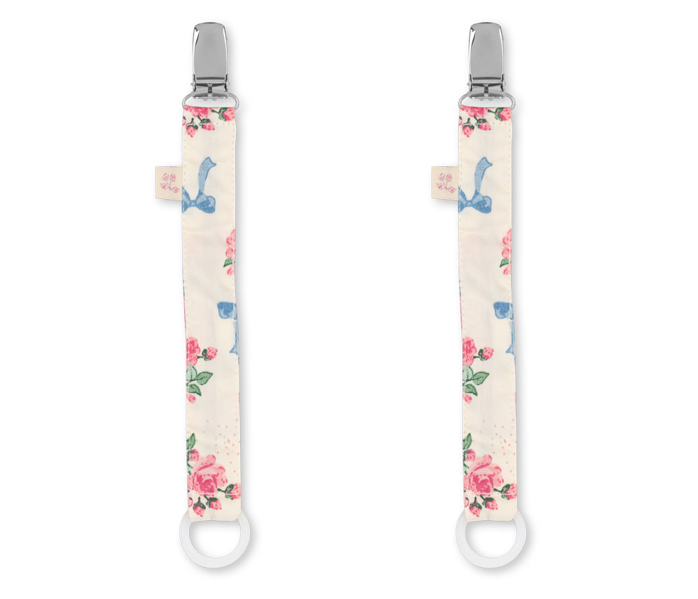 2 PACK PACIFIER STRAP BELLA ROSITA - AW25