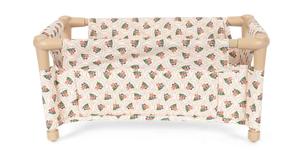 DOLL TRAVEL BED VERONA BLUES - AW25