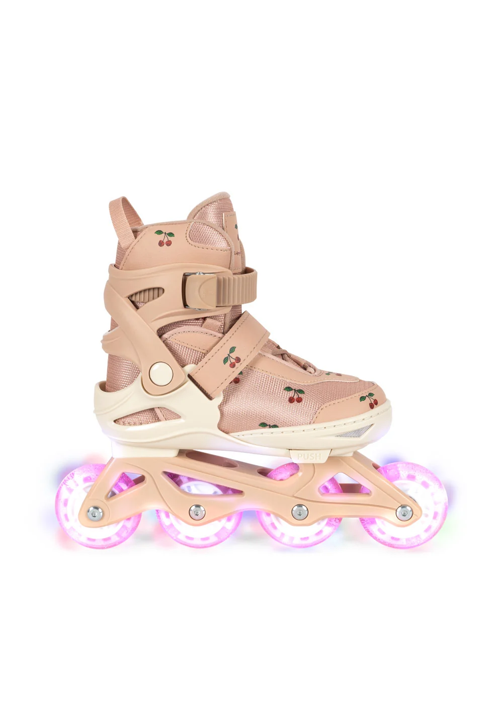 LIGHT UP ROLLER SKATES CHERRY BLUSH - str 31-36 - AW26