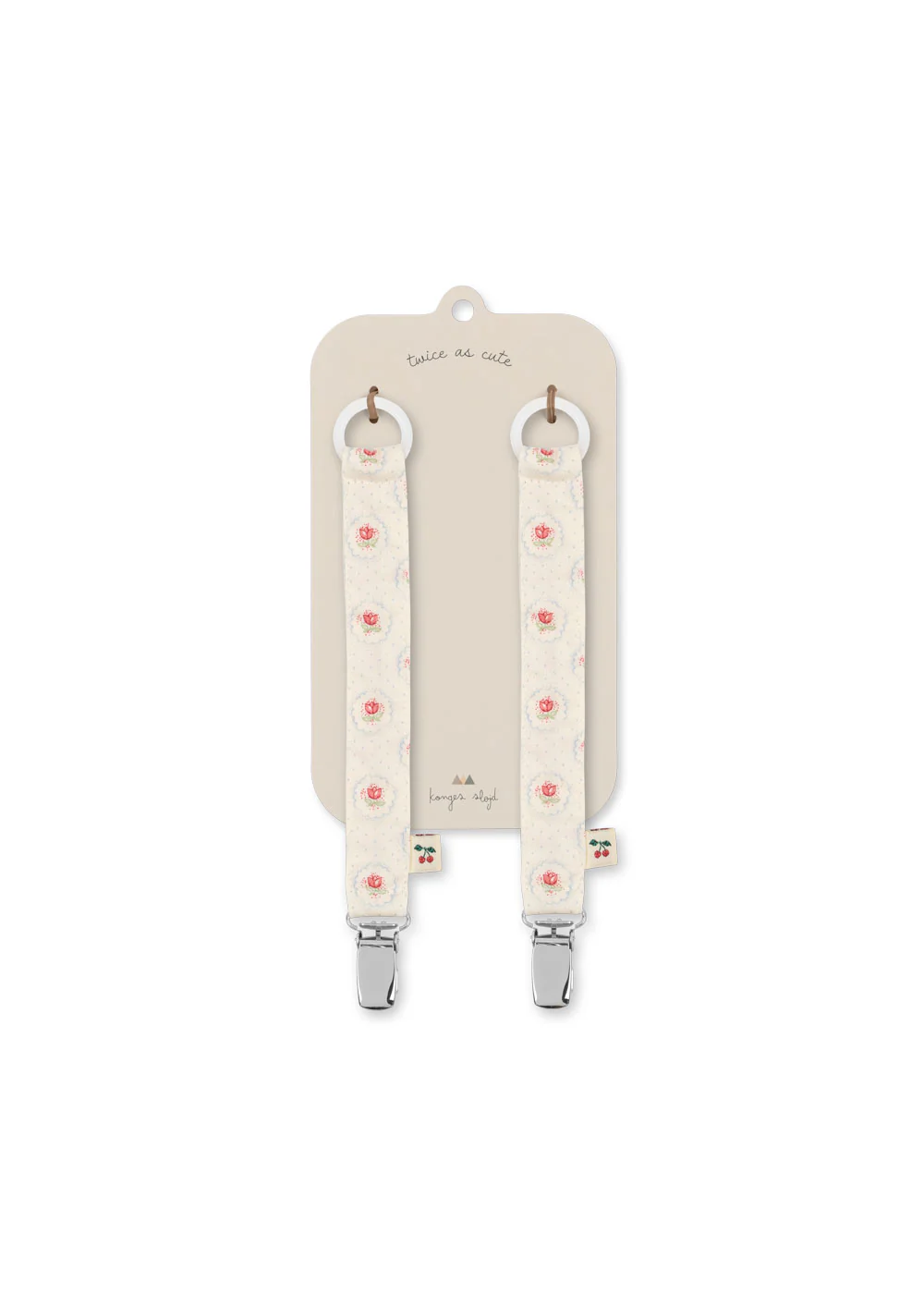 2 PACK PACIFIER STRAP MIRAGE - SS26
