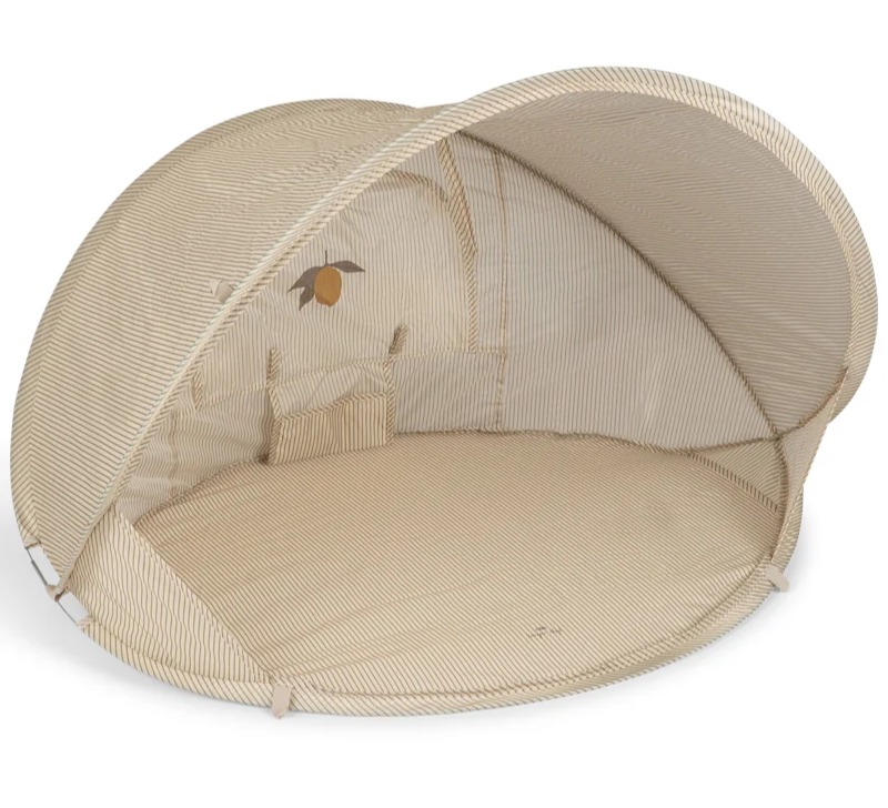 MINI BEACH TENT POP UP UV 50+ TEA STRIPE - SS26