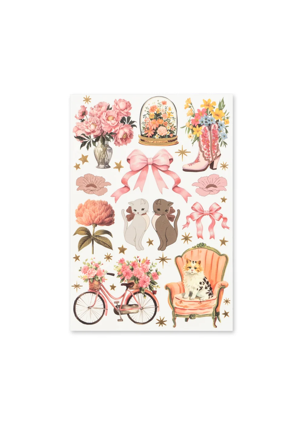 Konges Sløjd - Julekalender 24 stk Beige/ Pink