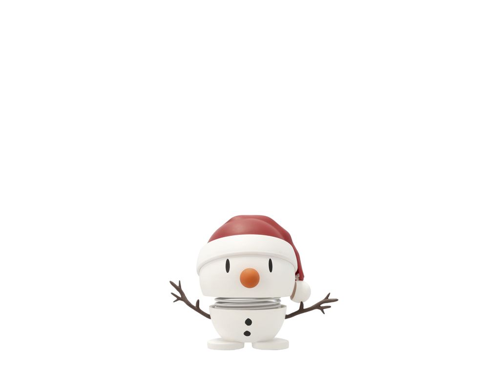 Hoptimist Santa Snowman Bumble White