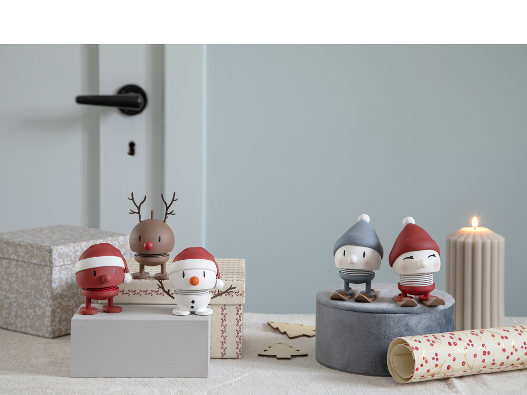 Hoptimist Santa Bumble Red