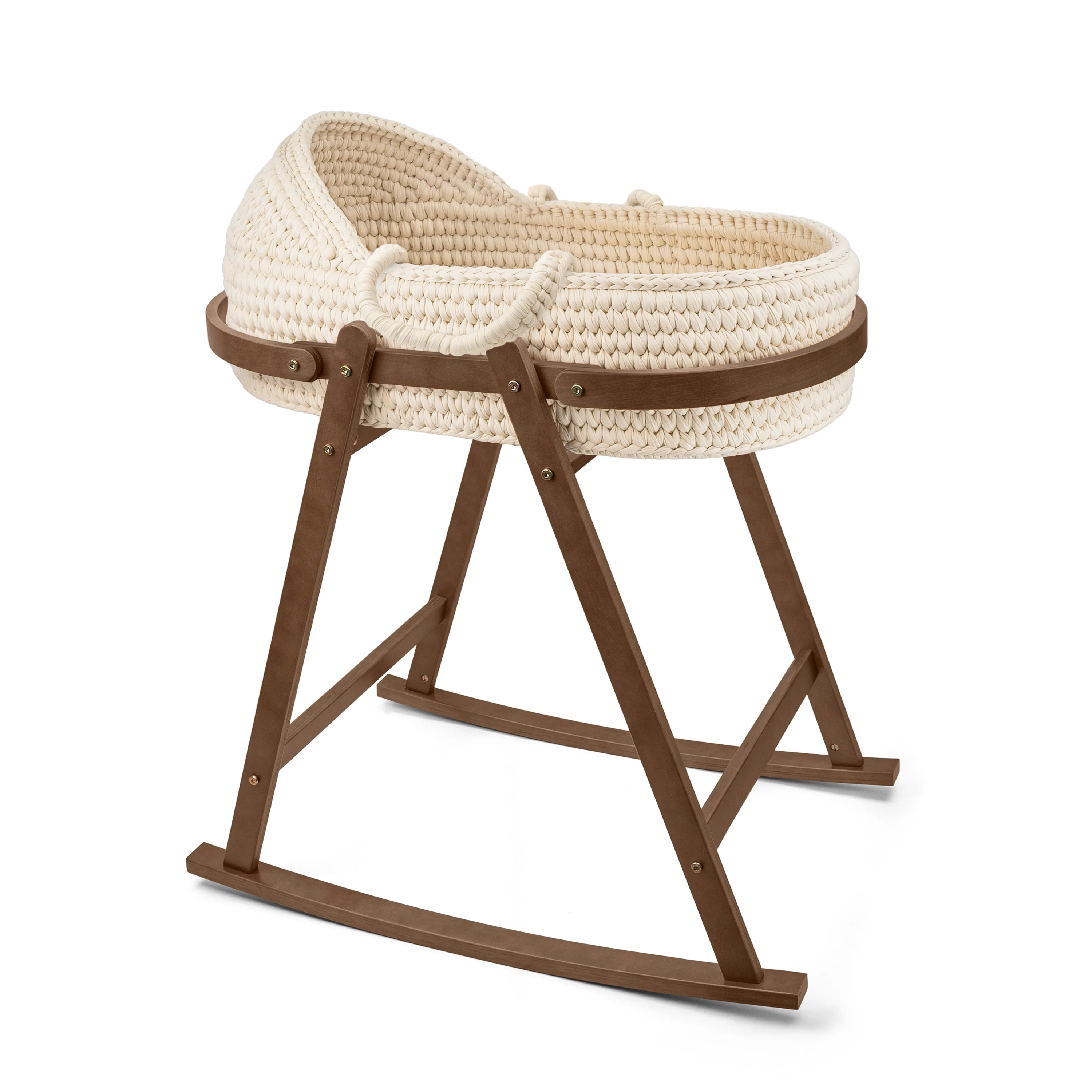 Moses Basket with stand Nature
