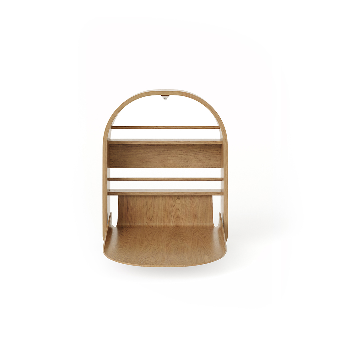 Kai wall changing table Natural oil