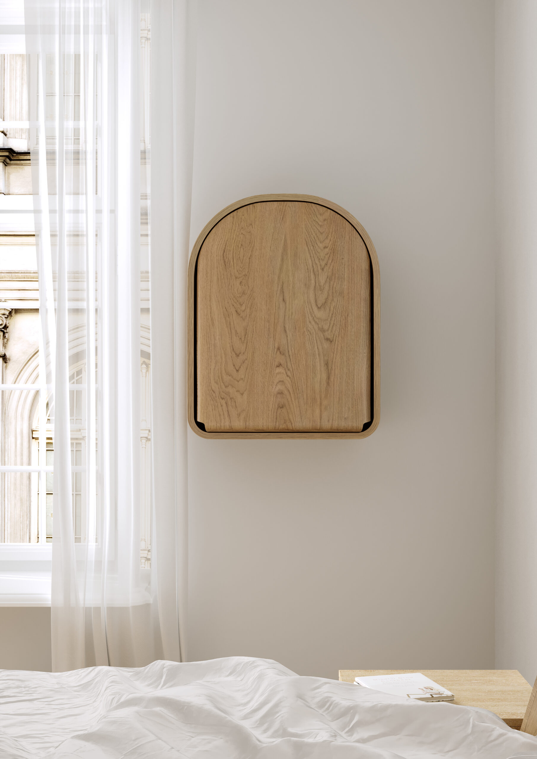 Kai wall changing table Natural oil