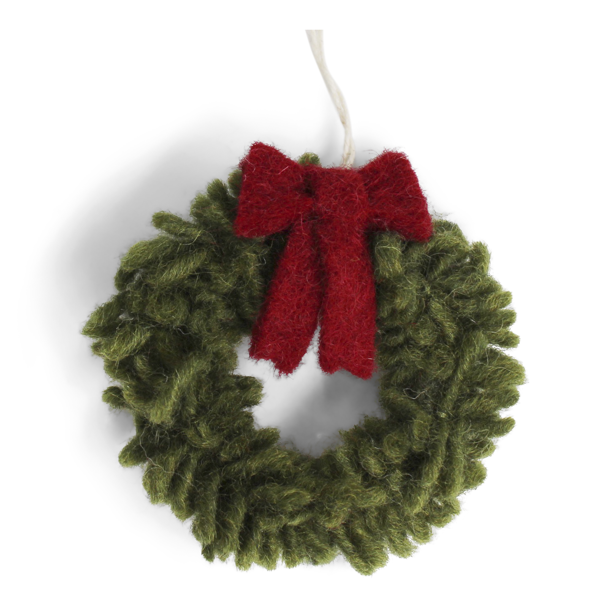 Mini Wreath w/Red Bow - AW25