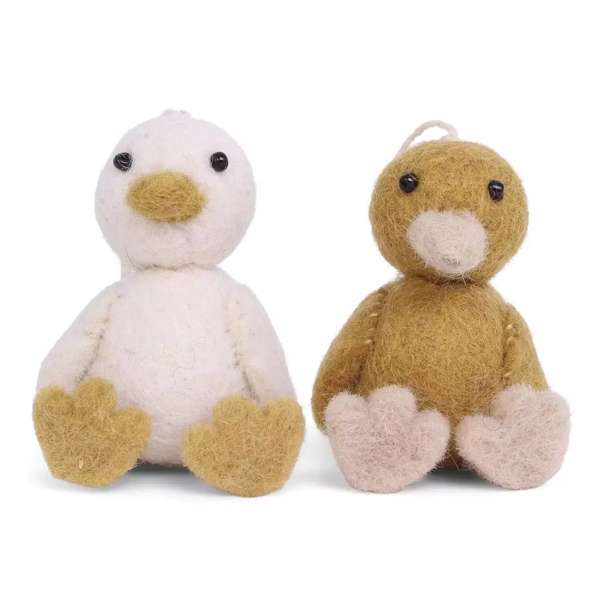 Ducks w/string - Yellow - Set of 2 - P25