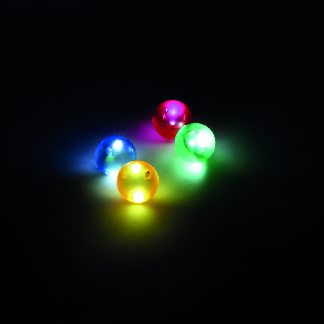 Balls Pack Dazzling Lights 4 pieces