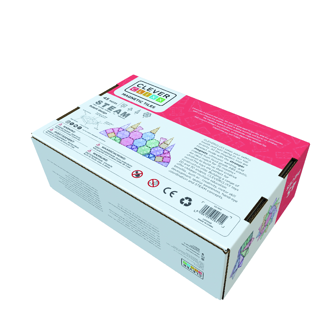 Geo Pack Pastel 45 pieces