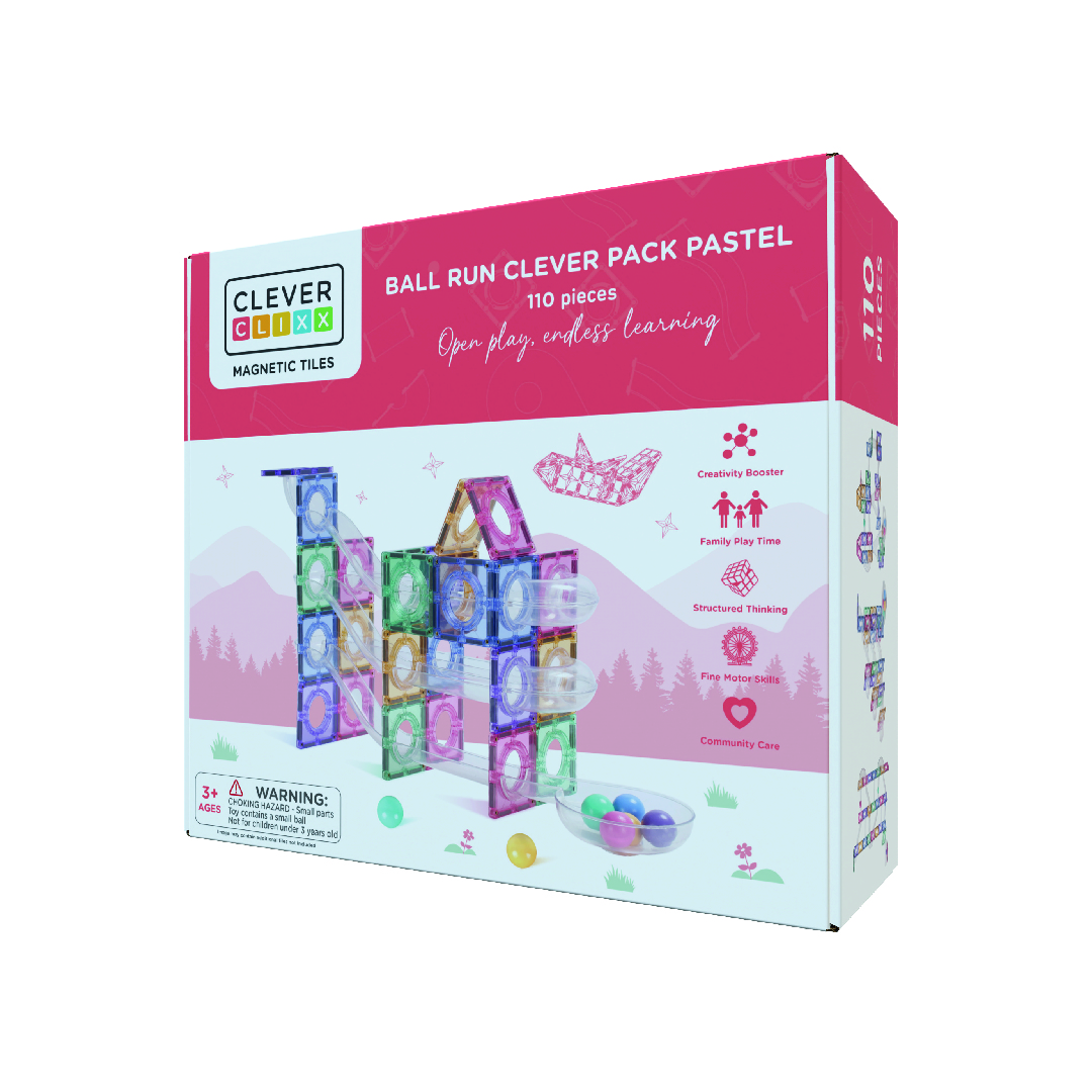 Ball Run Clever Pack Pastel 110 pieces