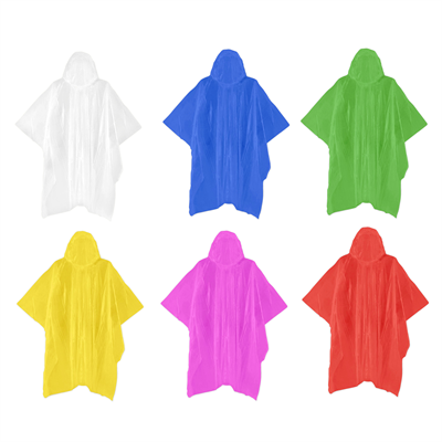 EMERGENCY RAIN PONCHOS