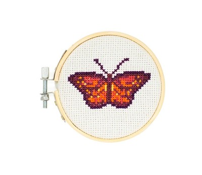 CrossStitch EmbroideryKit-Butterfly