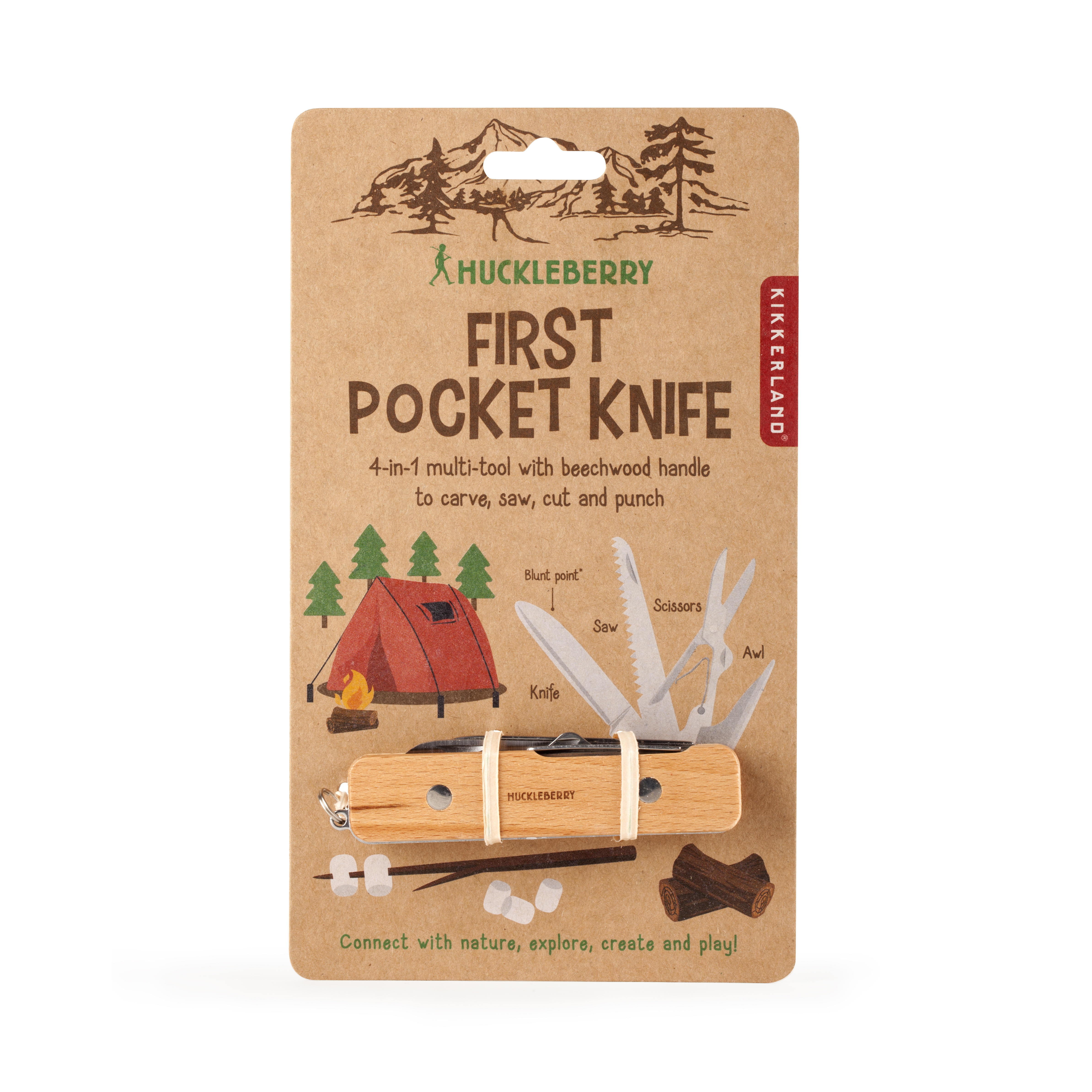HUCKLEB POCKT KNIFE(2.7Inch)