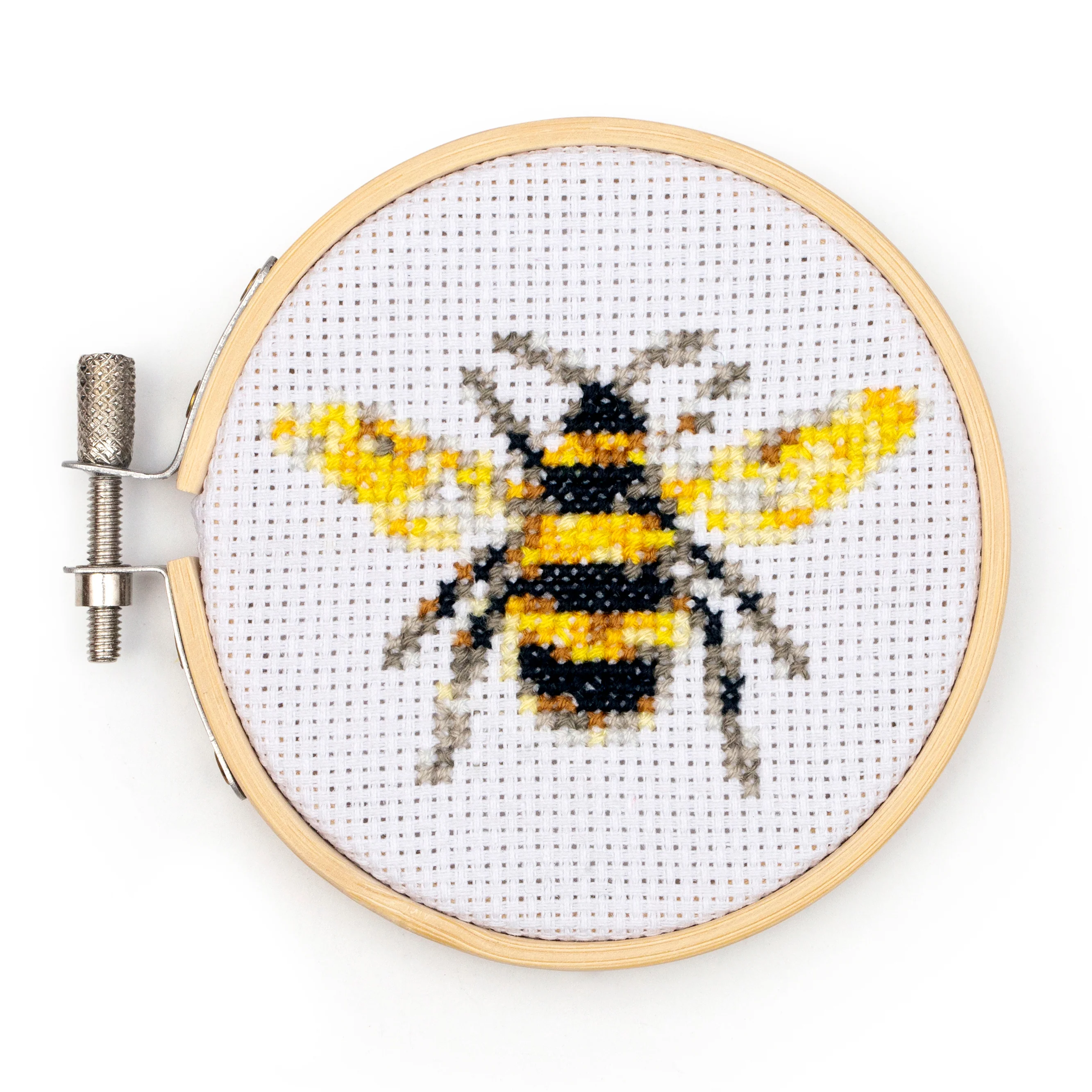 Bee MiniCross Stitch EmbroideryKit