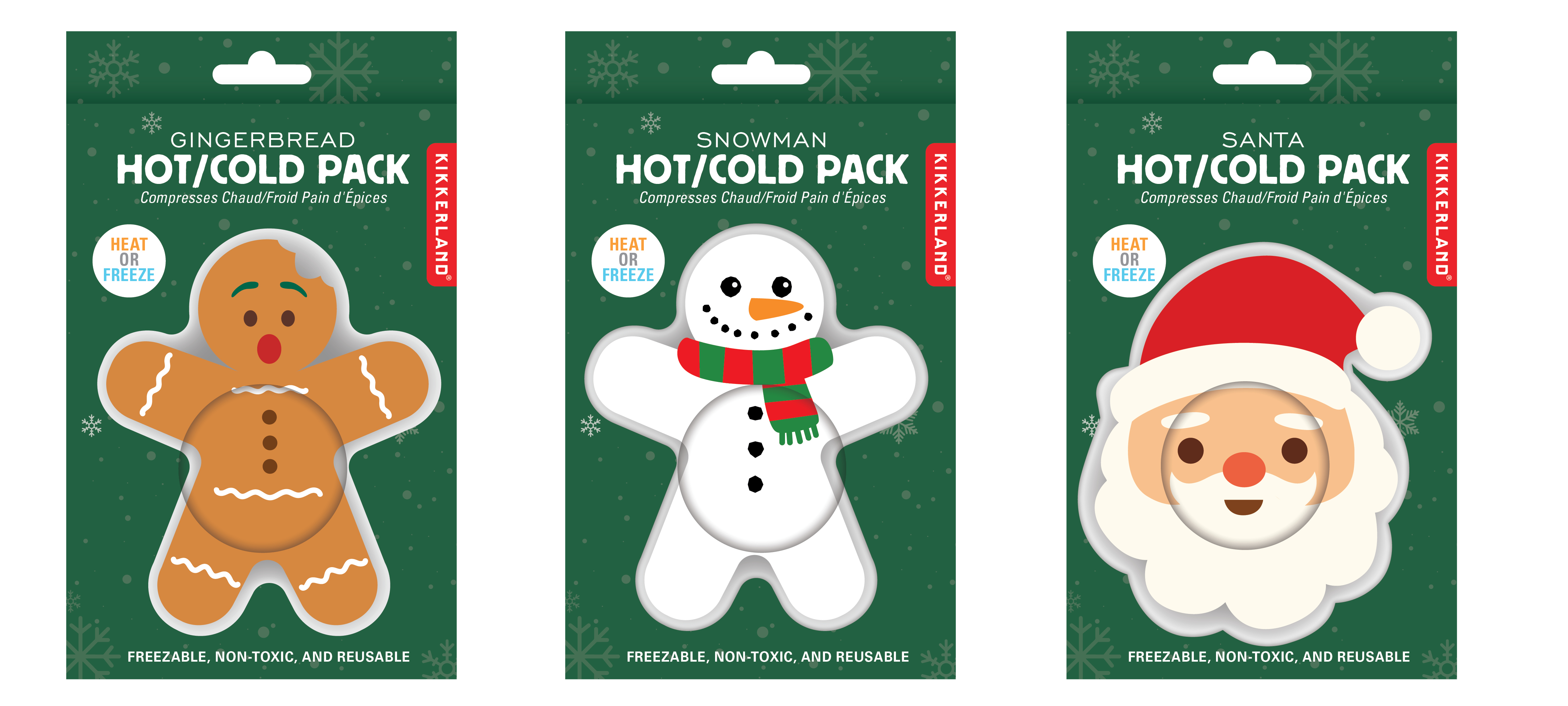 Gingerbread Cooked Hot Cold Pack
