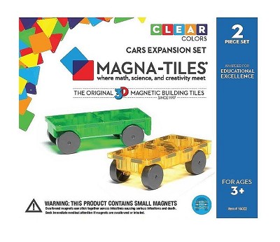 Magna-tiles biler, 2 deler