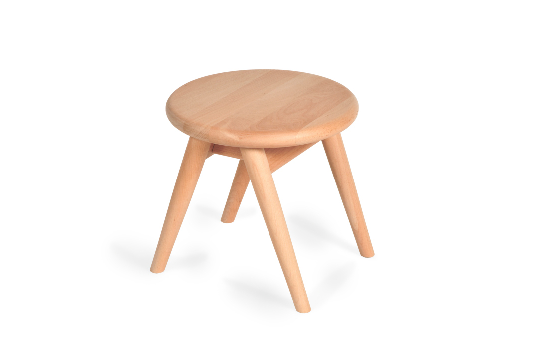 Small Stool - Beech