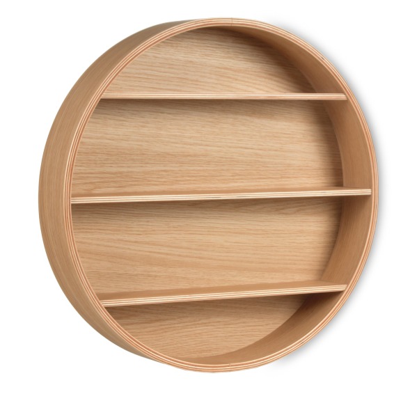Round Shelf - Oak