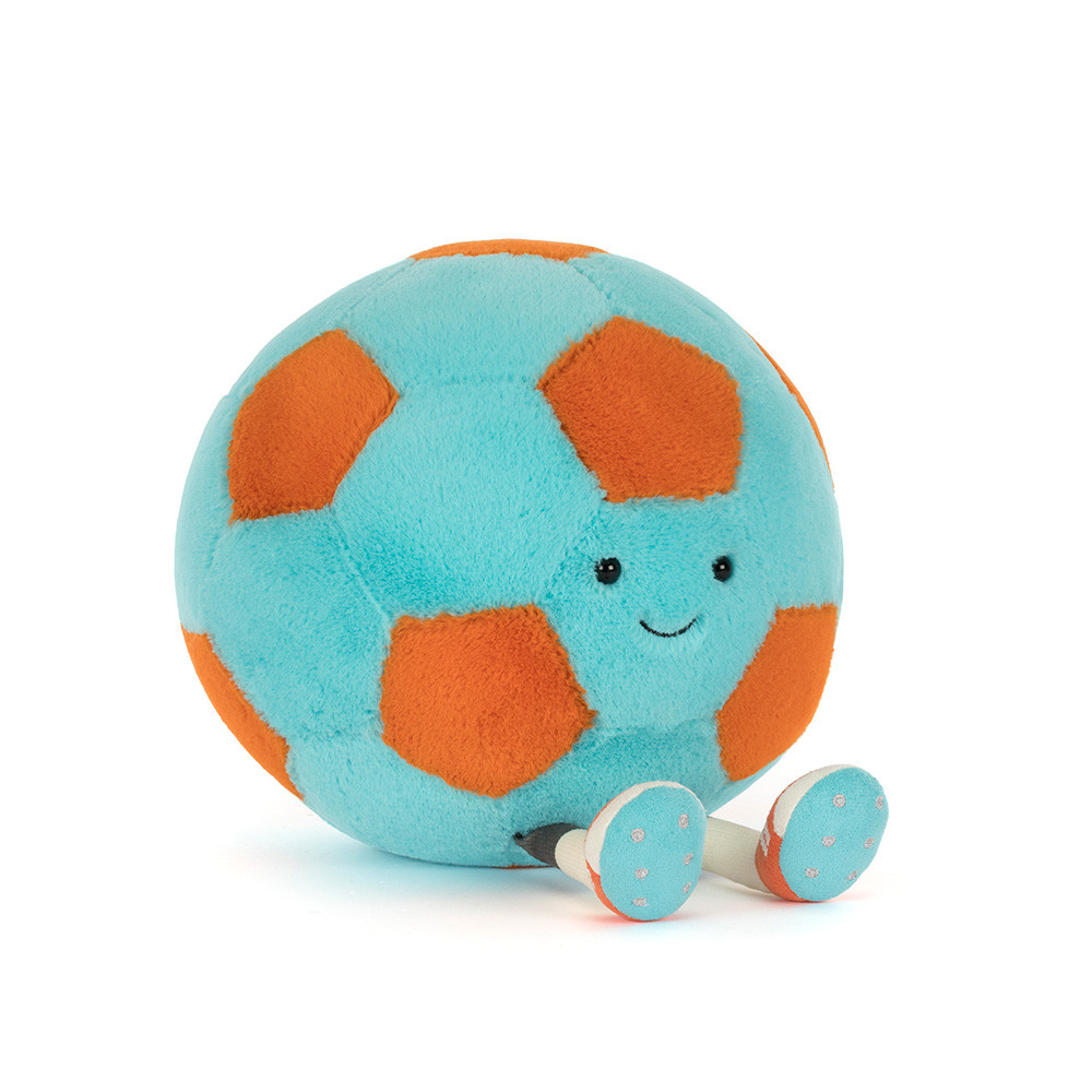Amuseables Football -Blue and Orange