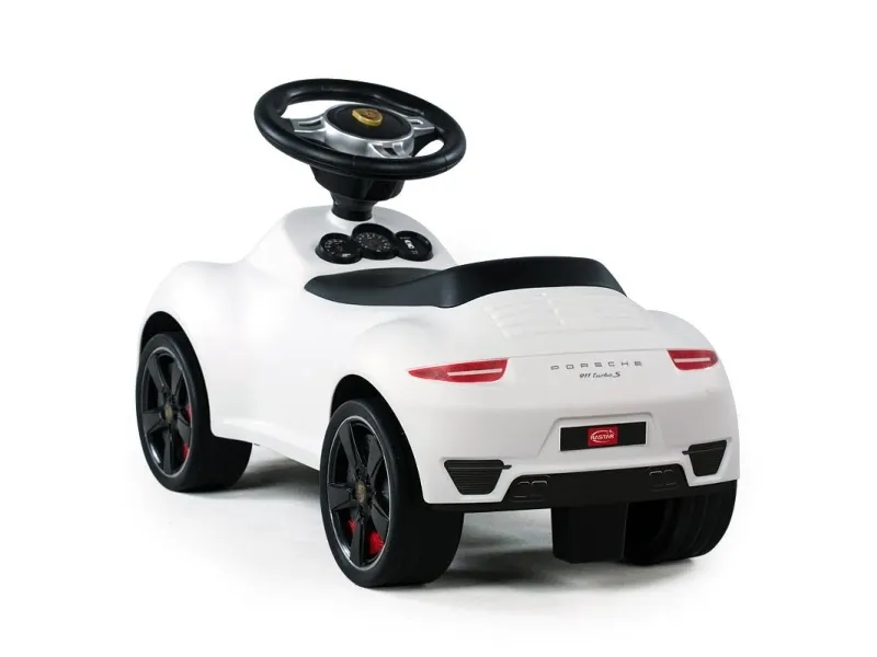 Porche 911 Foot to floor car White