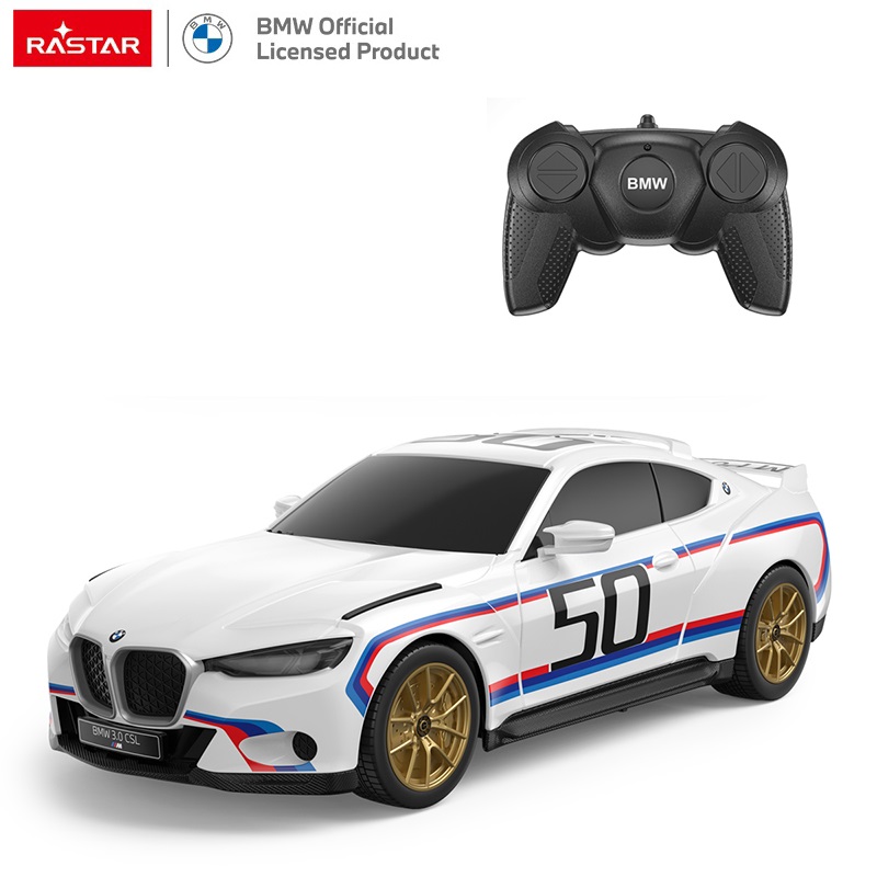 RASTAR R/C 1:24 BMW 3.0 CSL White