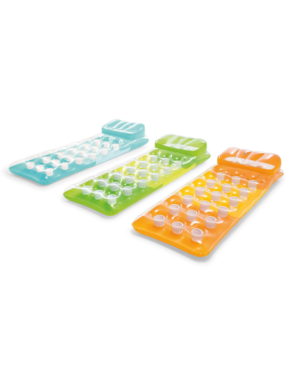 INTEX 18-Pocket Fashion Mats, 3 Colors