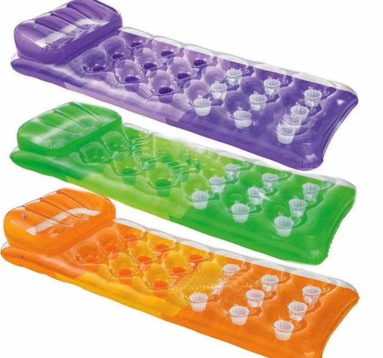 INTEX 18-Pocket Fashion Mats, 3 Colors