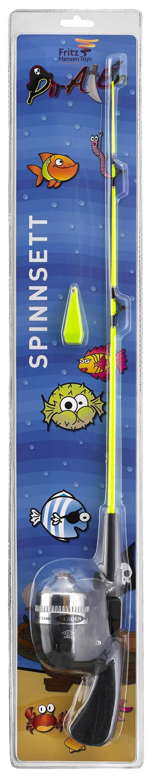 SPINNSETT/FISKESTANG