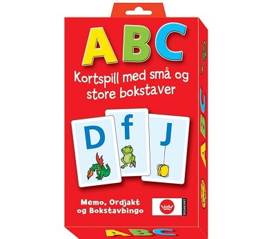 Spillkort. Abc