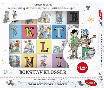 Bokstavklosser. Hakkebakkeskogen