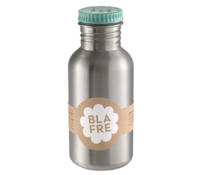 Stålflaske. 500 ml. (Blå grønn)