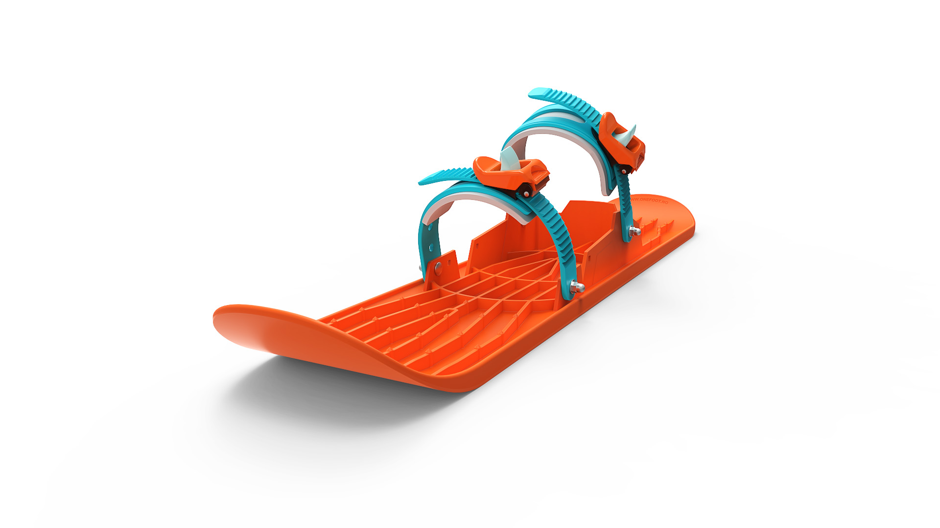 One foot miniski orange