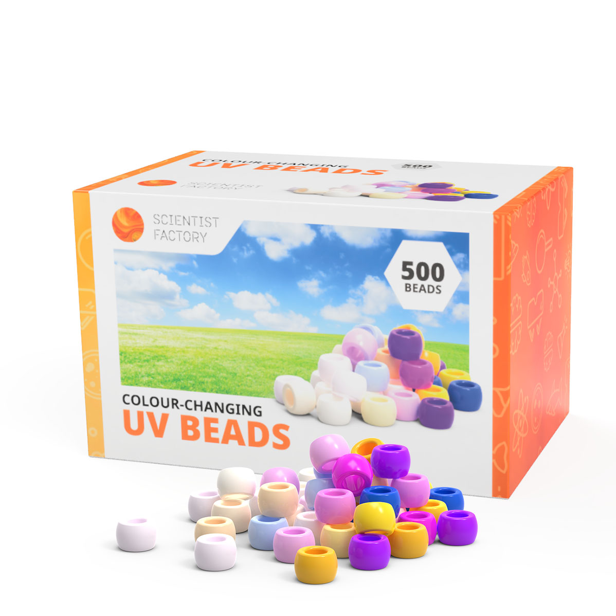UV perler og elastisk bånd
