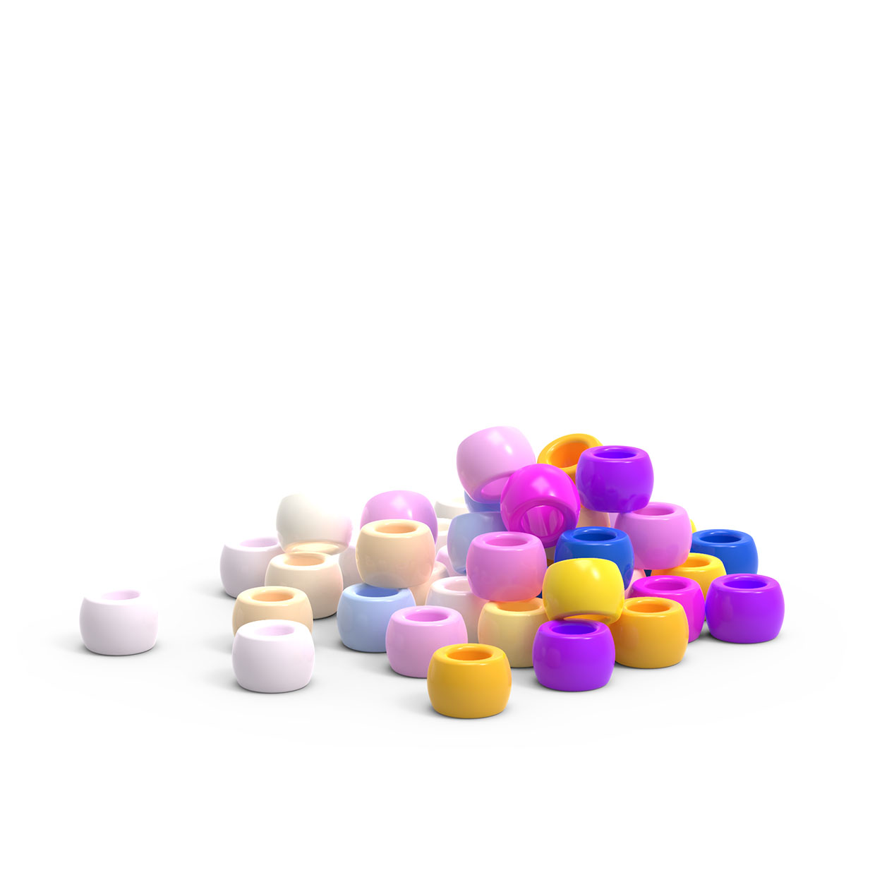 UV perler og elastisk bånd