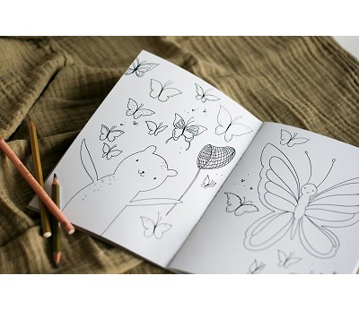En liten fargeleggingsbok (A5)