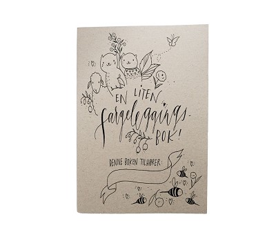 En liten fargeleggingsbok (A5)