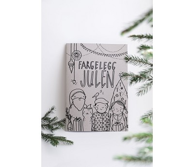 Aktivitetshefte: Fargelegg julen
