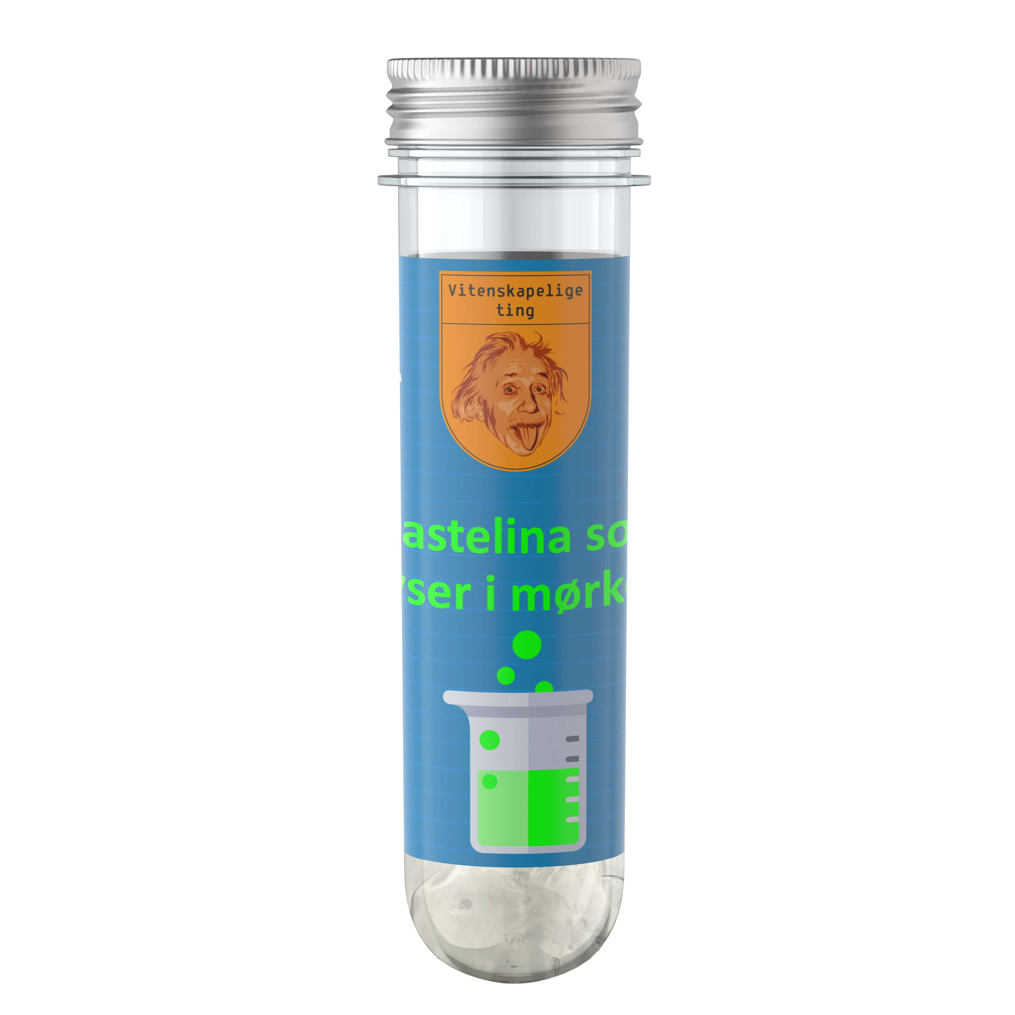 Einstein Science Stuff Tubes - Glow in the Dark Putty